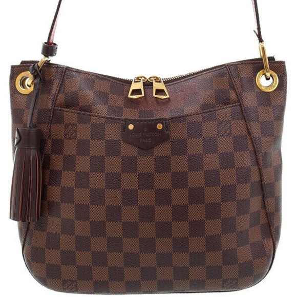 SOUTH BANK Damier Ebene Shoulder Bag - Picture 1 of 6